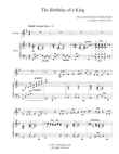 The Birthday of a King (Clarinet-Piano)