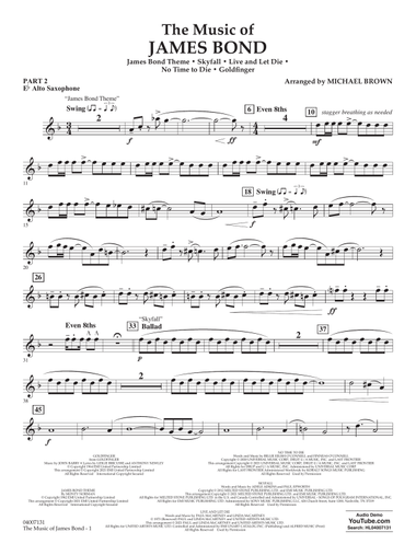 The Music of James Bond - Pt.2 - Eb Alto Saxophone