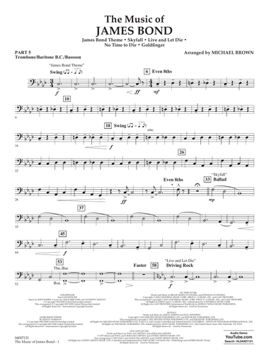 The Music of James Bond - Pt.5 - Trombone/Bar. B.C./Bsn.