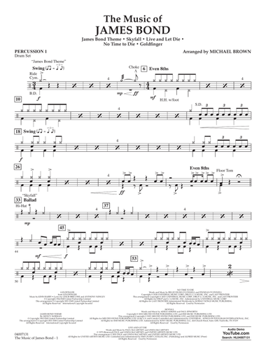 The Music of James Bond - Percussion 1