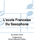 École Française du Sax Vol. 2