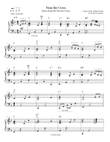 Near the Cross - (Jesus, Keep Me Near the Cross) - triplet arr. for solo piano