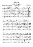 Flute Quartet - Allegro by Vivaldi