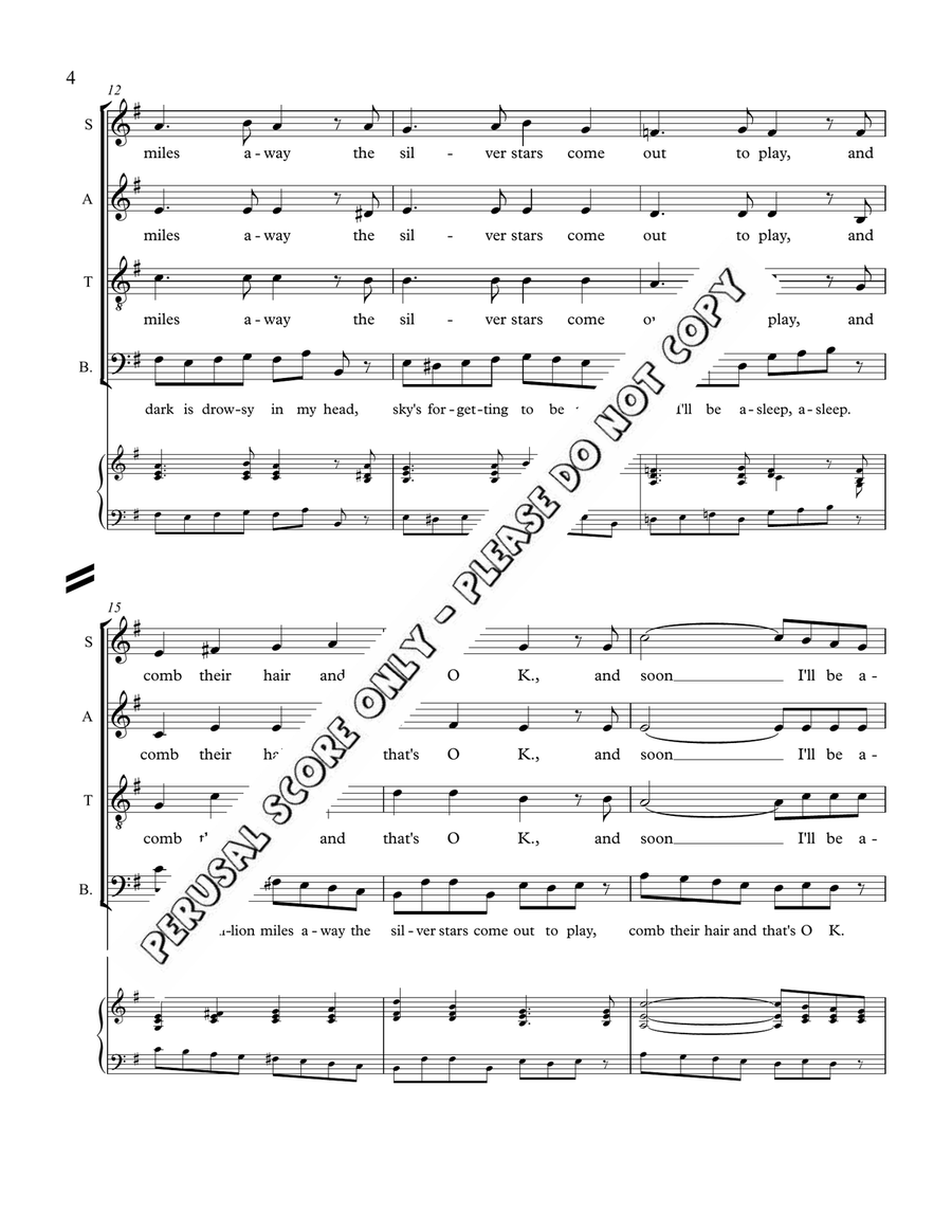 Dennis Lee Trilogy Dennis Lee Trilogy 4-Part scores gallery preview page 4
