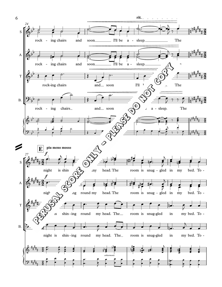 Dennis Lee Trilogy Dennis Lee Trilogy 4-Part scores gallery preview page 6