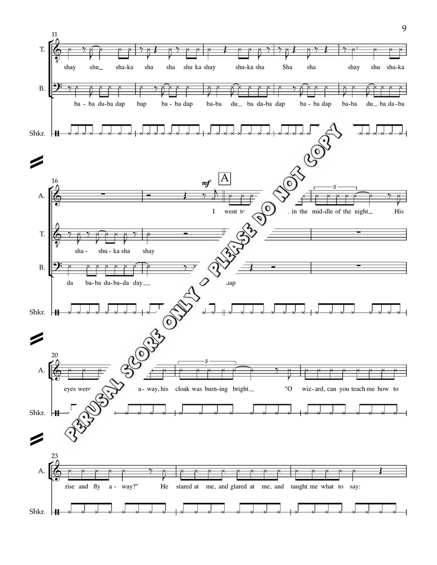 Dennis Lee Trilogy Dennis Lee Trilogy 4-Part scores gallery preview page 9