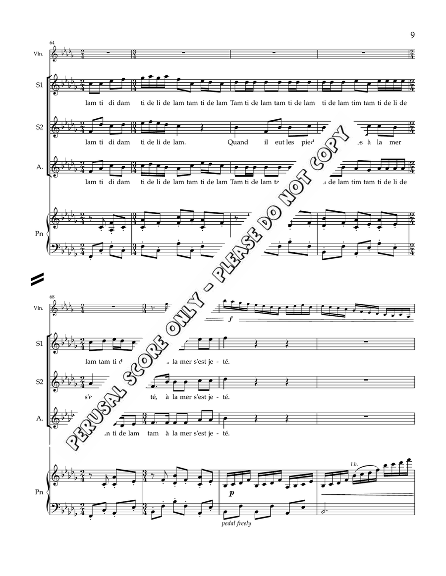 Dans La Prison De Londres SSA scores gallery preview page 9