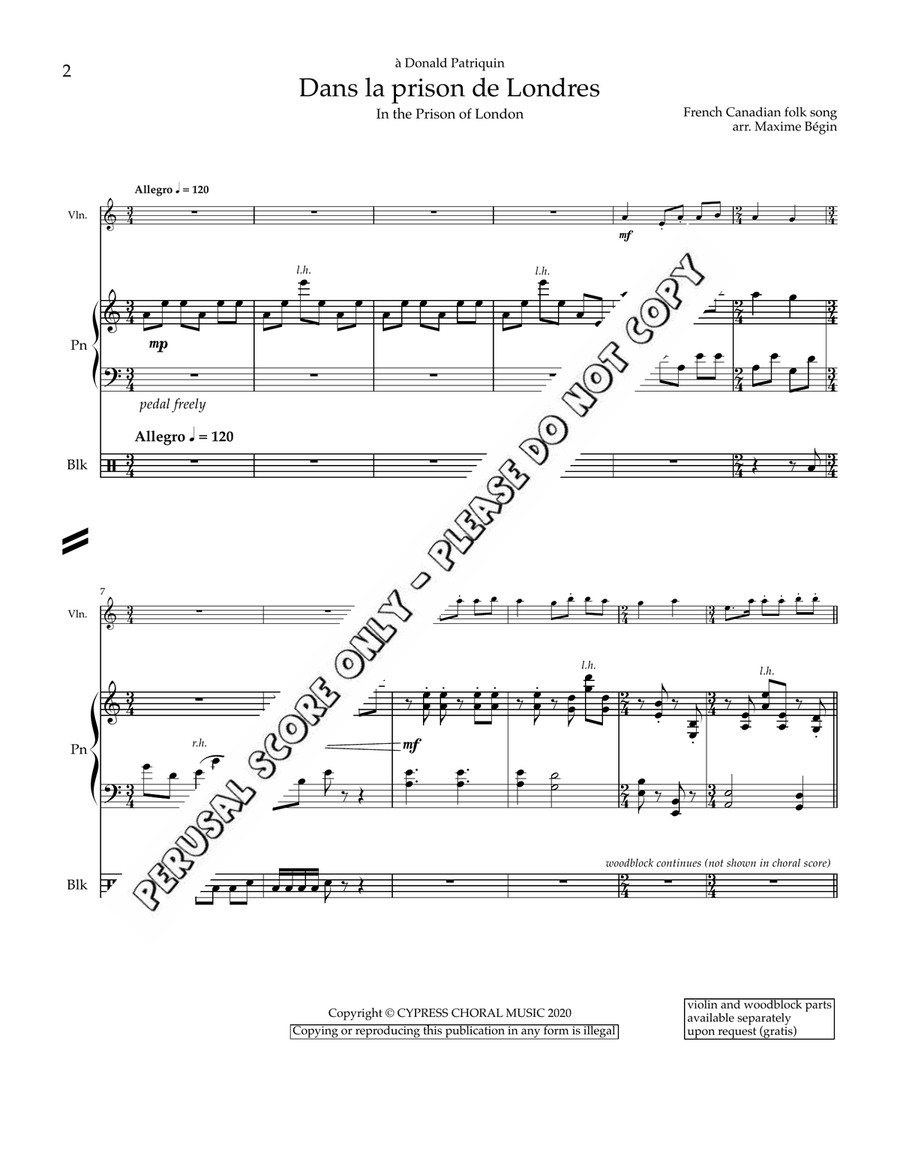 Dans La Prison De Londres SA scores gallery preview page 2