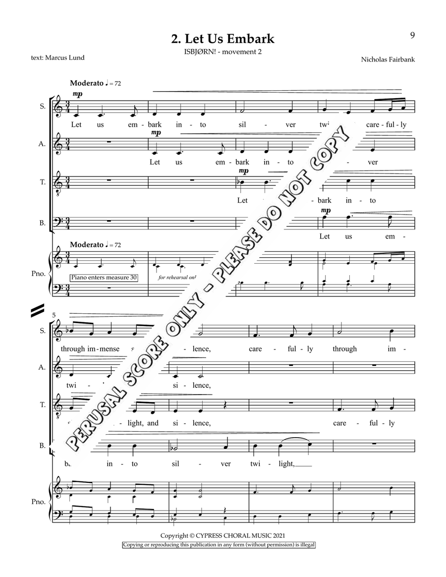 Isbjorn Complete Set Isbjorn Complete Set 4-Part scores gallery preview page 9