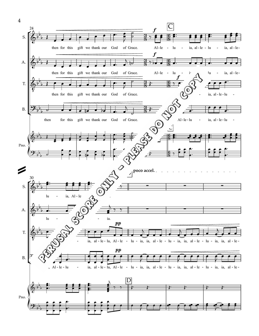 We Now Unite Our Voices We Now Unite Our Voices 4-Part scores gallery preview page 4