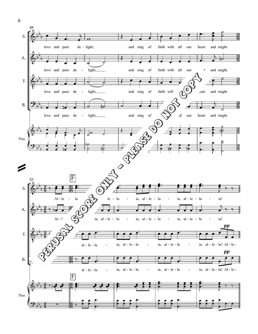 We Now Unite Our Voices We Now Unite Our Voices 4-Part scores gallery preview page 6