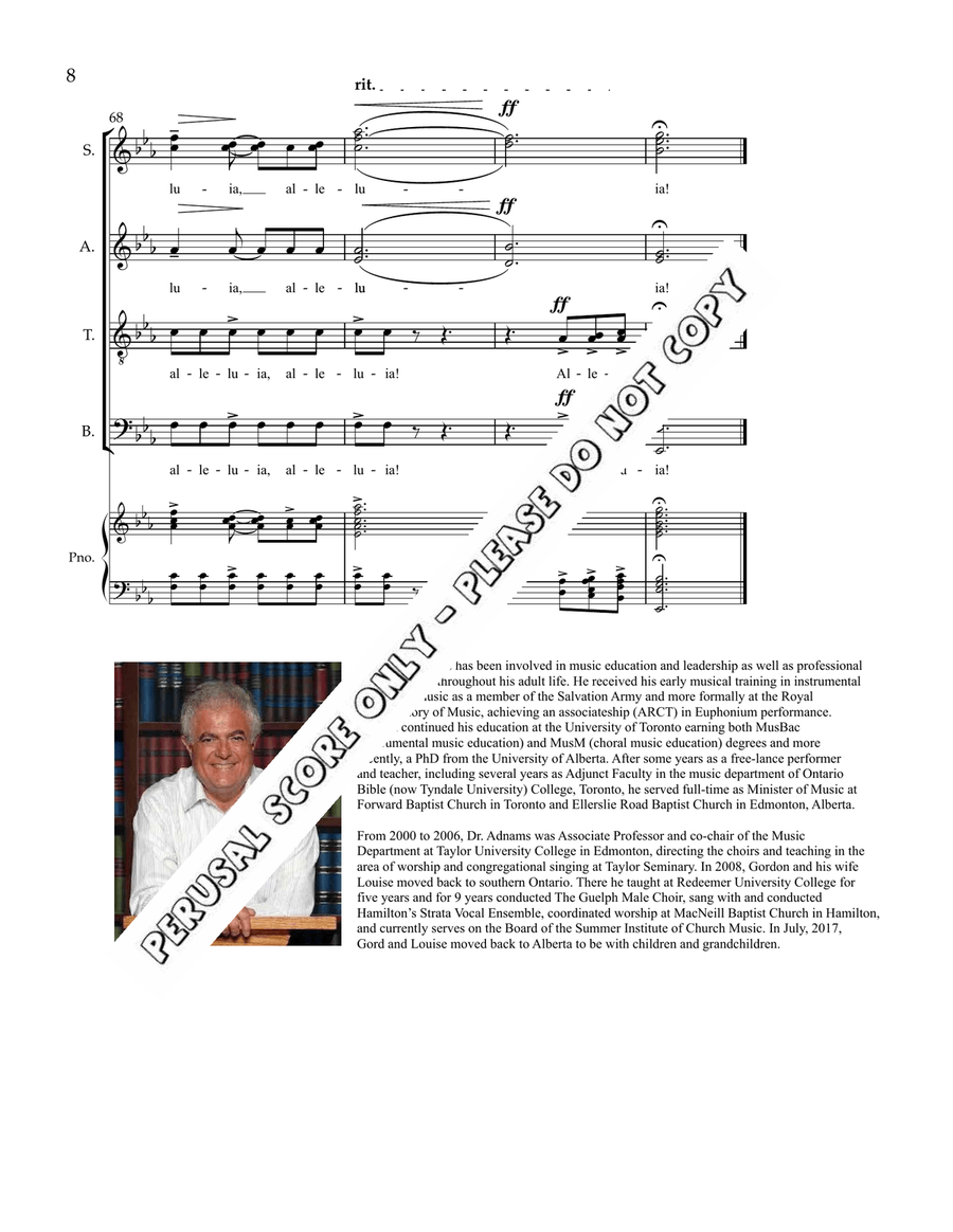 We Now Unite Our Voices We Now Unite Our Voices 4-Part scores gallery preview page 8
