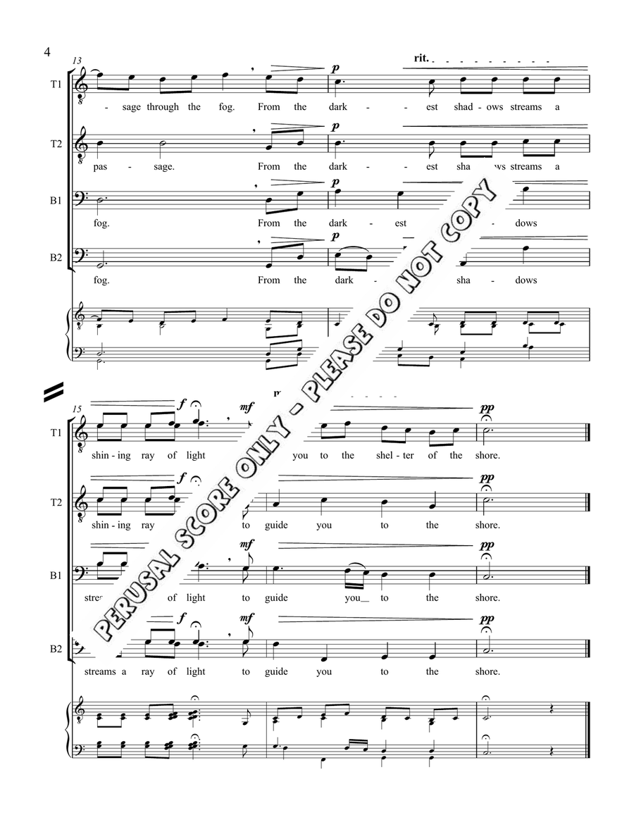 Fisherman's Blessings Fisherman's Blessings TTBB scores gallery preview page 4