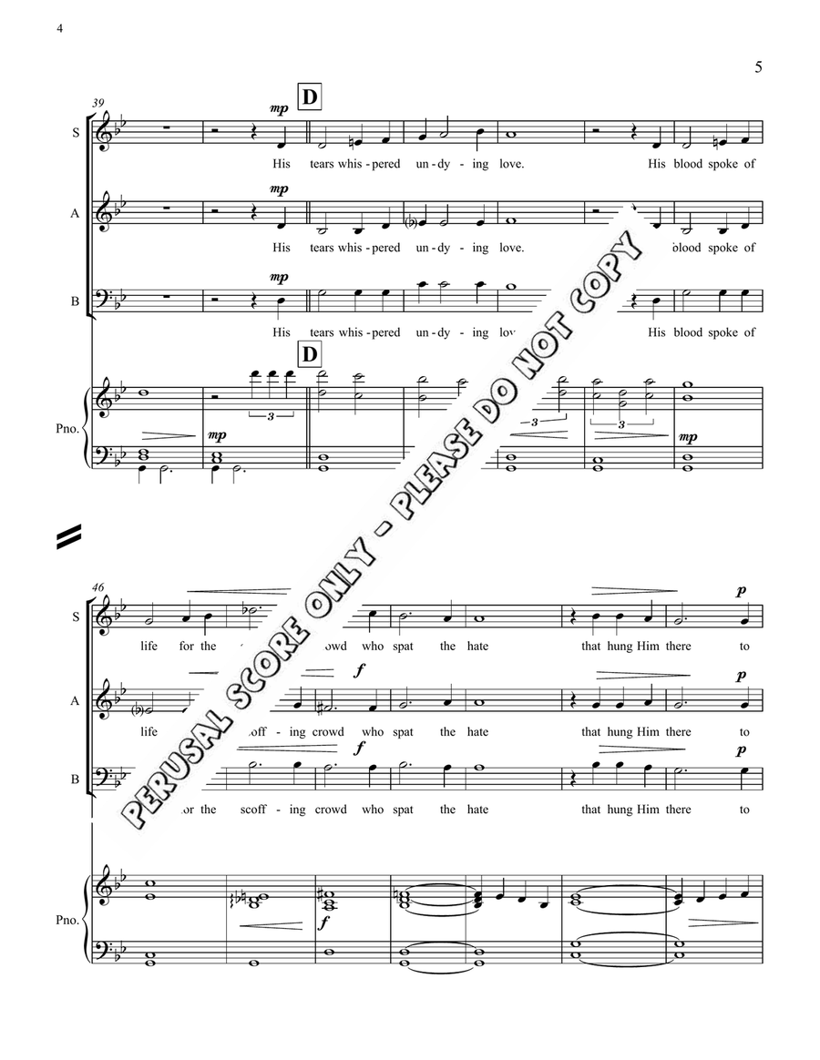 Good Friday Good Friday 4-Part scores gallery preview page 5