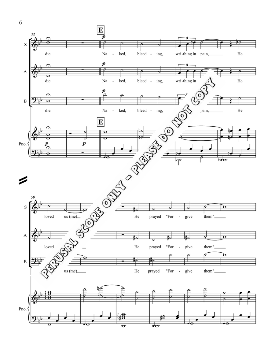 Good Friday Good Friday 4-Part scores gallery preview page 6