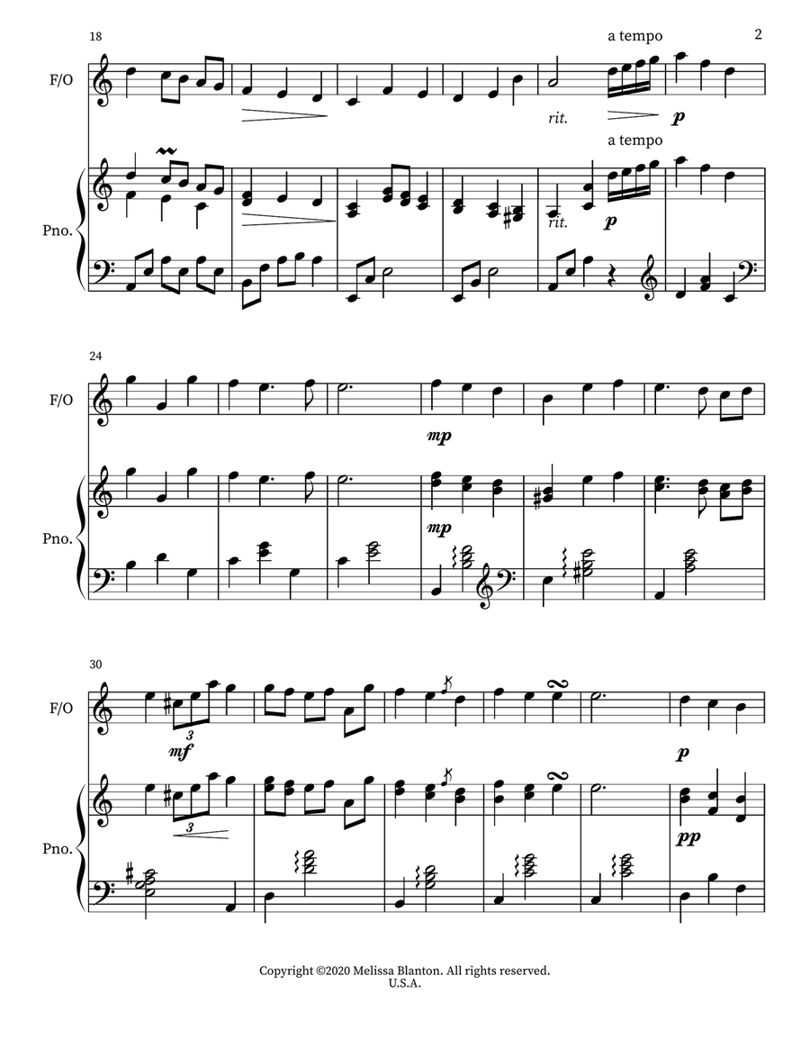 Vintage Baroque Vintage Baroque Piano scores gallery preview page 2