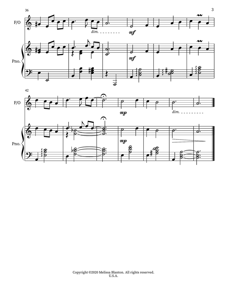 Vintage Baroque Vintage Baroque Piano scores gallery preview page 3