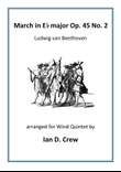 March in E flat major Op. 45 No. 2