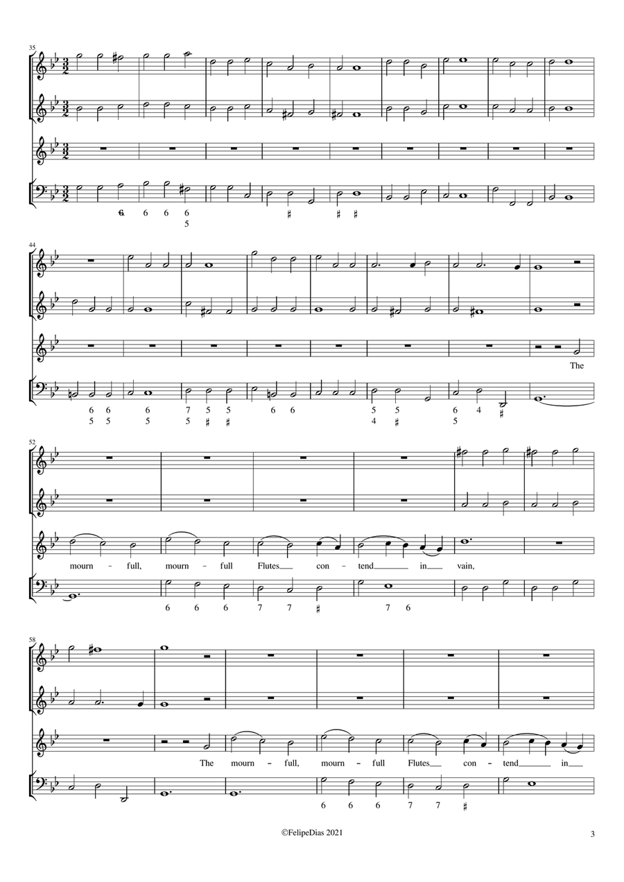 Beneath a gloomy shade Beneath a gloomy shade Small Ensemble scores gallery preview page 3