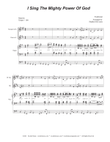 I Sing The Mighty Power Of God (Duet for Bb-Trumpet and French Horn - Organ accompaniment) mini preview