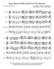 Beer Barrel Polka (Roll Out The Barrel)