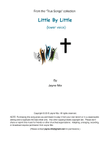 Little By Little (low voice)