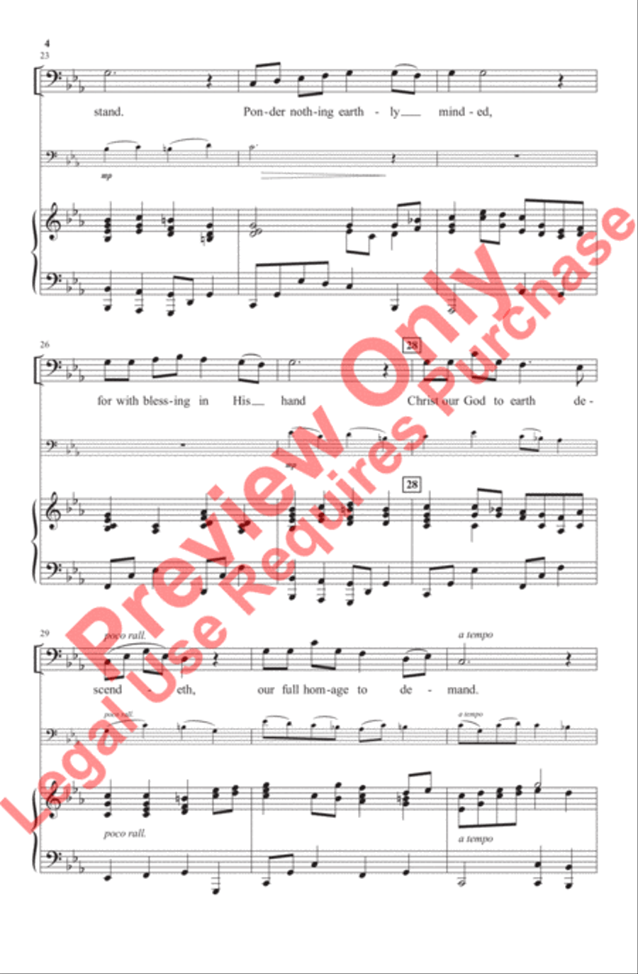 We'll Welcome Him We'll Welcome Him Choir scores gallery preview page 5