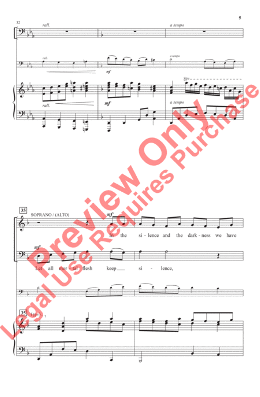 We'll Welcome Him We'll Welcome Him Choir scores gallery preview page 6