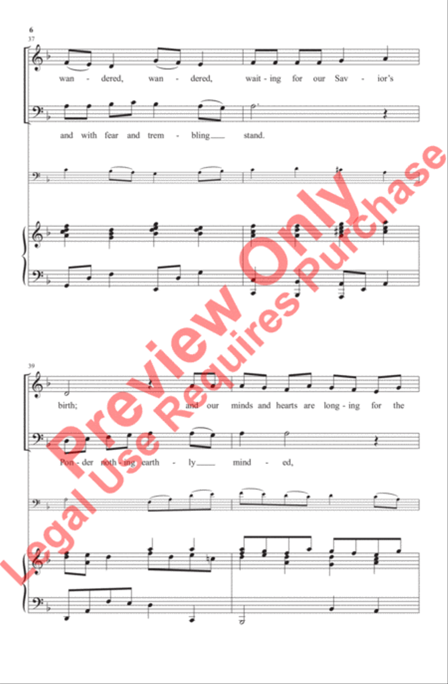 We'll Welcome Him We'll Welcome Him Choir scores gallery preview page 7
