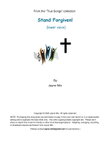 Stand Forgiven! (low voice)
