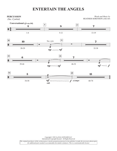 Entertain the Angels - Percussion