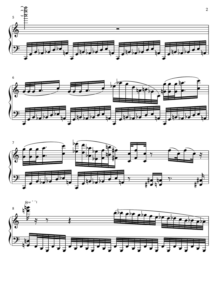 Toccata Toccata Piano scores gallery preview page 2