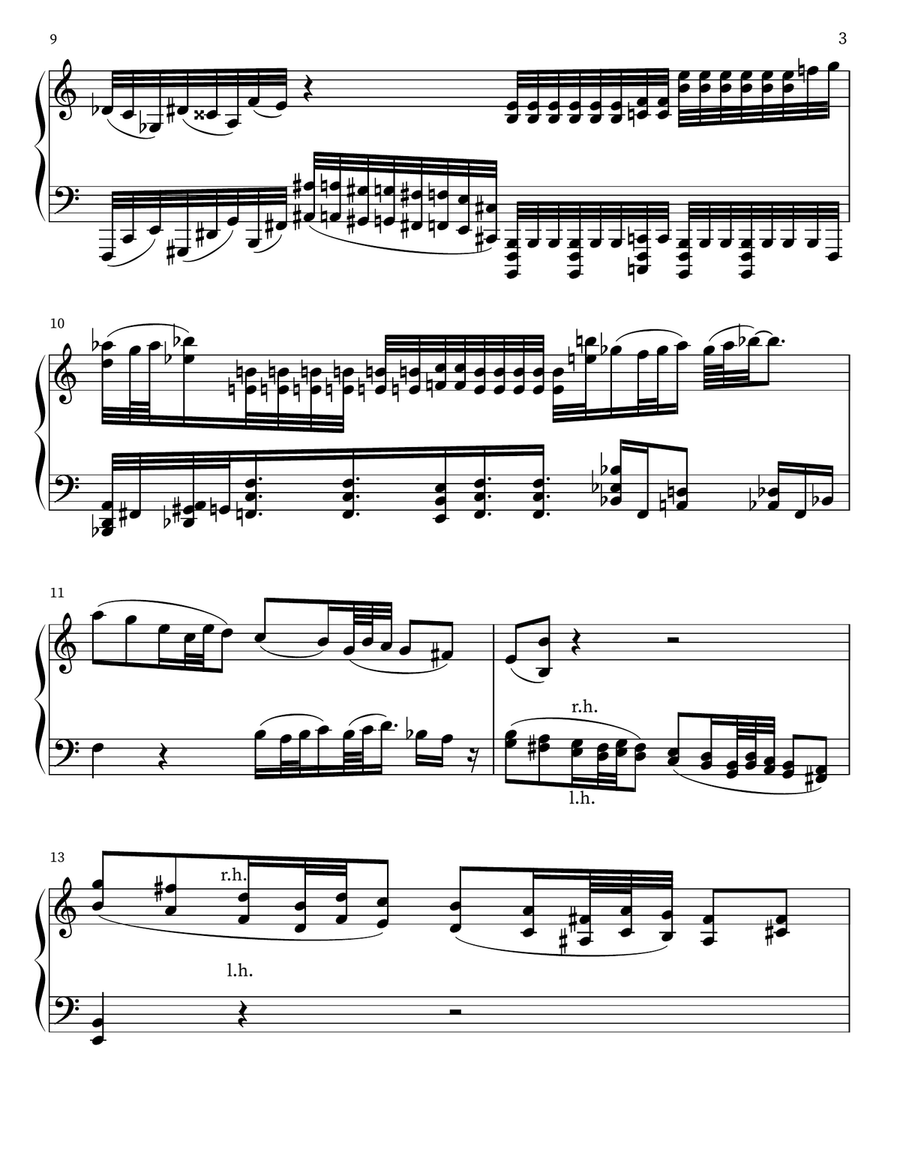 Toccata Toccata Piano scores gallery preview page 3