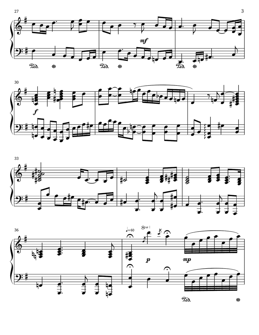 September Steps September Steps Piano scores gallery preview page 3