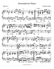 Serenade for Piano