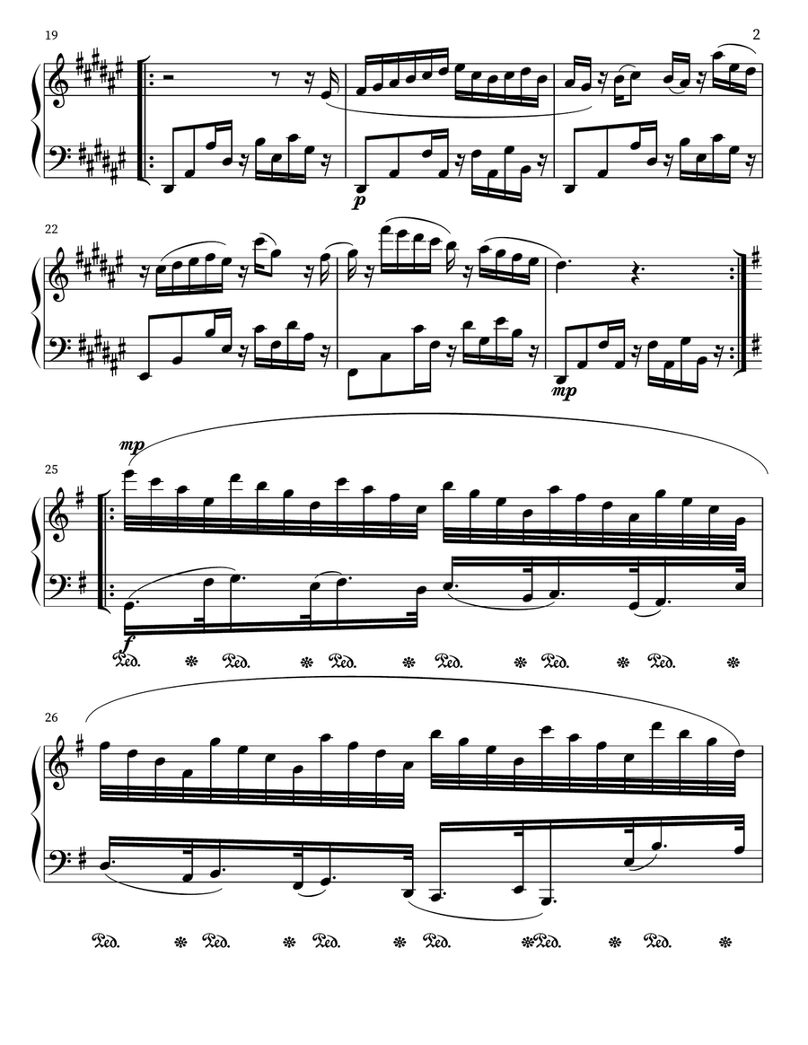 Medallion Medallion Piano scores gallery preview page 2