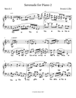 Serenade for Piano 2