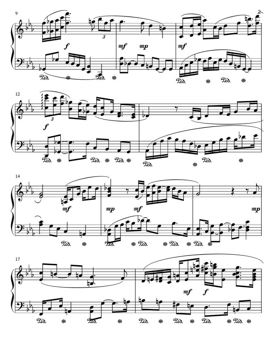 Serenade for Piano 2 Serenade for Piano 2 Piano scores gallery preview page 2