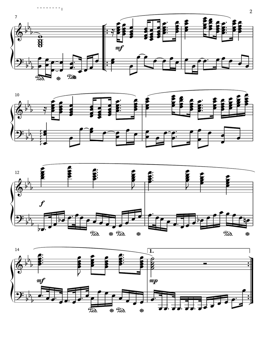 Serenade for Piano 6 Serenade for Piano 6 Piano scores gallery preview page 2