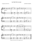 Au Clair De La Lune