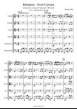 Habanera from Carmen (for string sextet)