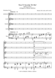 Non Ti Scordar Di Me! SATB and Piano