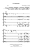My Generation (arr. Abi Moore)