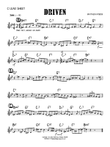 Driven (C Lead Sheet)