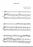 Canon in D - Violin and Organ