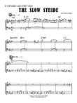 The Slow Stride (Bb Expanded Lead Sheet 8va)