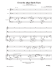 Even The Altar Sheds Tears (opt. Cello)