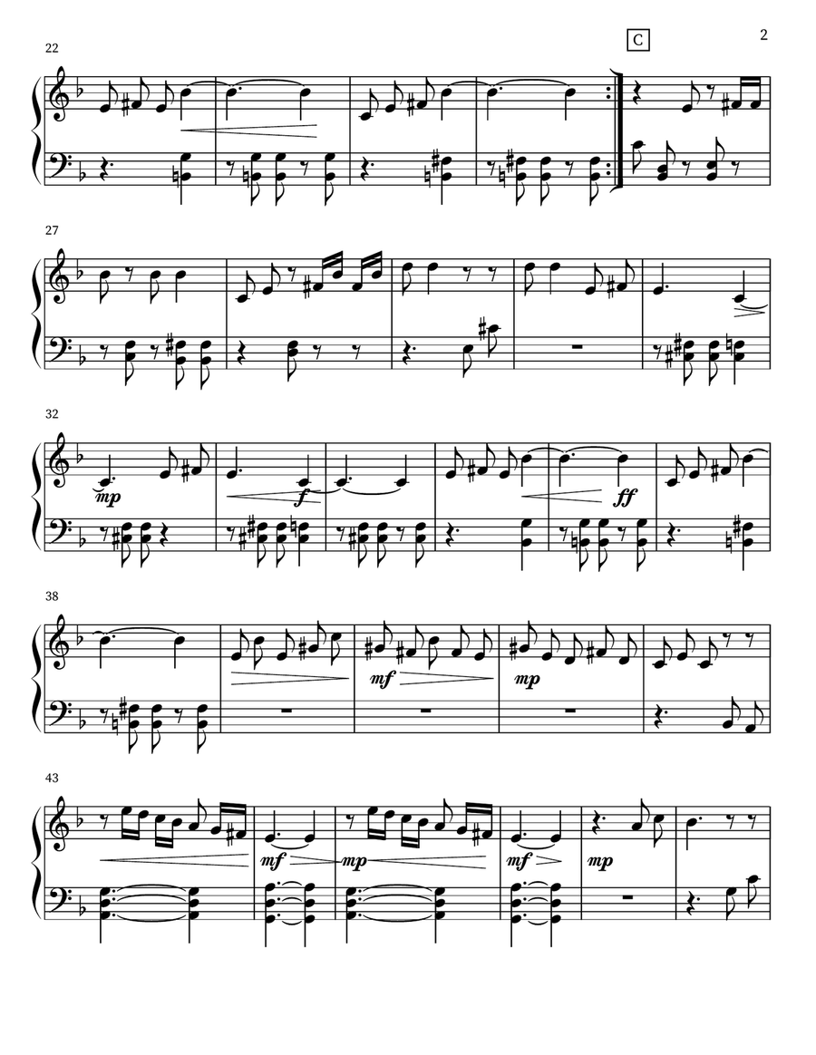 Prelude Prelude Piano scores gallery preview page 2