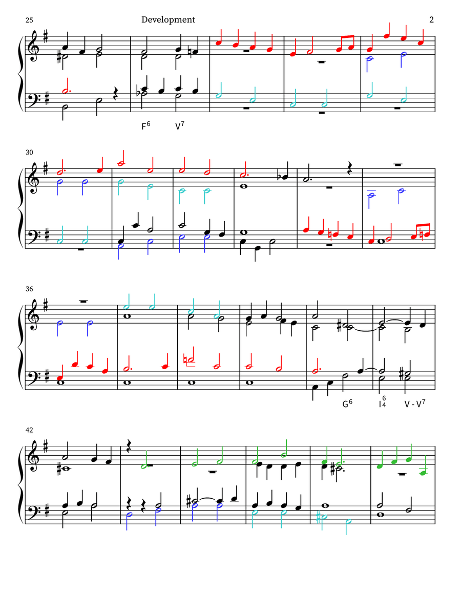 Fugue in e minor Fugue in e minor Harpsichord scores gallery preview page 2