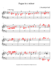 Fugue in c minor